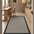 Striped Area Rug in a office
