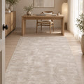 Striped Area Rug in a office