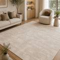Striped Area Rug in a living room