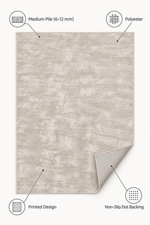 Striped Area Rug – features