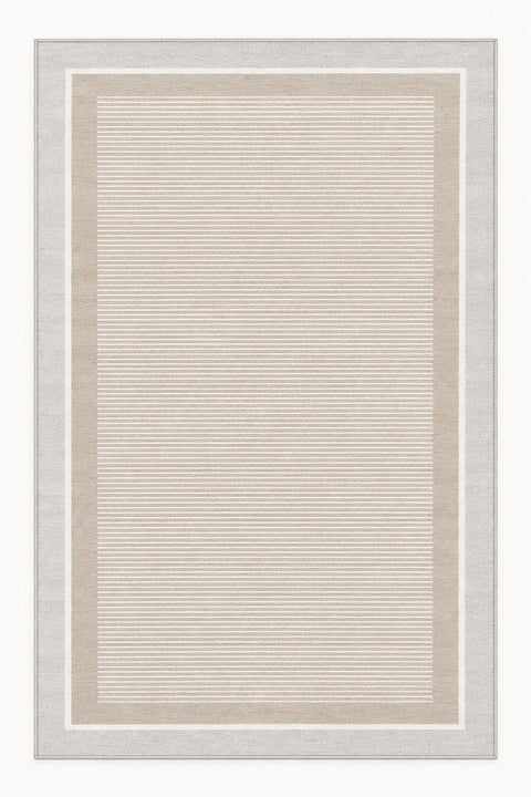 Striped Geometric Area Rug