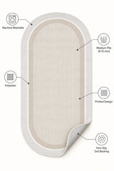 Striped Modern Area Rug – features