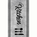 Striped Modern Kitchen Rug