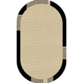 Striped Modern Kitchen Rug – Beige