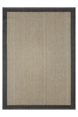 Striped Modern Kitchen Rug – Dark Gray