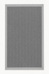 Striped Modern Kitchen Rug – Gray