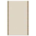 Striped Modern Kitchen Runner Rug – Beige