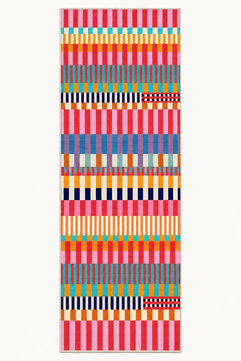 Striped Modern Runner Rug