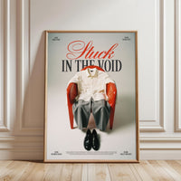Stuck In The Void Quote Décor Poster – Editorial Minimal Wall Print