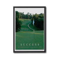 Success Quote Wall Décor Poster – Motivational Print for Office or Home Decor