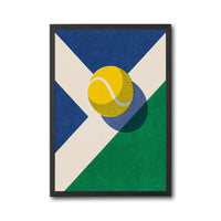 Tennis Ball Pop Art Wall Poster – Contemporary Tennis Court Wall Décor