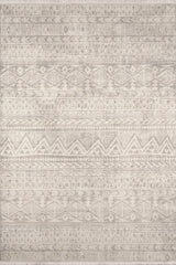Textured Scandinavian Area Rug – Cream & Beige