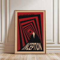 The Dream Is Real Inception Movie Décor Poster Retro Wall Poster