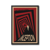 The Dream Is Real Inception Movie Décor Poster Retro Wall Poster