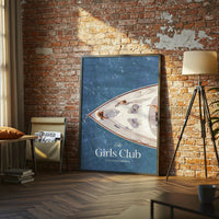 The Girls Club FOR ICONIC BRANDS Luxury Yacht Aesthetic Wall Décor – Glam Coastal Decor