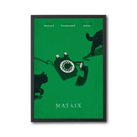 The Matrix Nostalgic Wall Poster Wall Poster Decor – Keanu Reeves Iconic Sci-Fi Movie Print