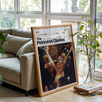 The Princess Diaries Movie Wall Poster Home Wall Décor – Cinematic Traditional Poster for Home Decor