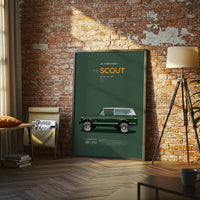 The Scout Quote Wall Print – International Scout II Minimal Wall Poster, Cars I've Owned Volume 3 Print