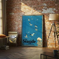 The Seaside Calls Take a Kodak Heritage Print | Retro Seaside Wall Print