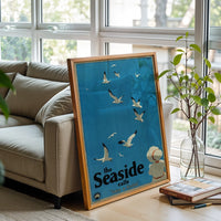 The Seaside Calls Take a Kodak Heritage Print | Retro Seaside Wall Print