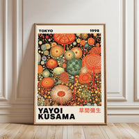 TOKYO 1998 Yayoi Kusama Wall Poster – Pop Art Wall Décor
