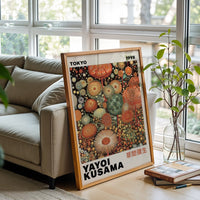 TOKYO 1998 Yayoi Kusama Wall Poster – Pop Art Wall Décor