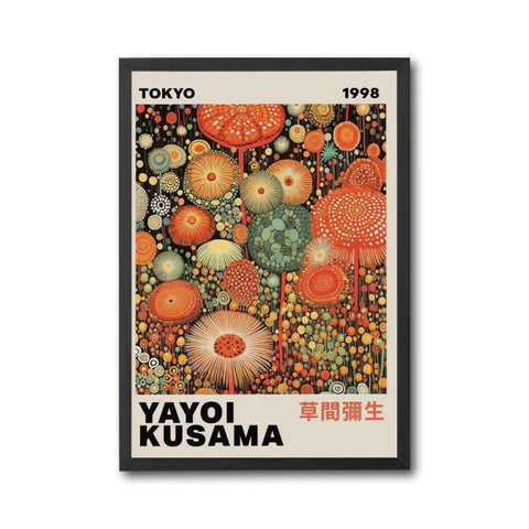 TOKYO 1998 Yayoi Kusama Wall Poster – Pop Art Wall Décor