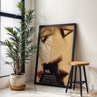 Tudo de Novo no Front Retro Non-Figurative Face Home Art Wall Poster