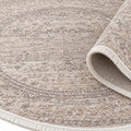 Valeria Modern Area Rug – Beige – texture close-up