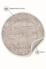 Valeria Modern Area Rug – Beige – features