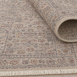 Valeria Modern Area Rug – Light Beige – texture close-up