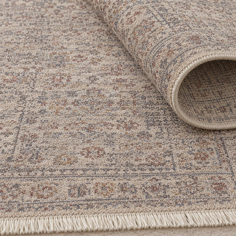 Valeria Modern Area Rug – Light Beige – texture close-up