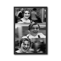Nostalgic Black and White Movie Scene Wall Poster Wall Print