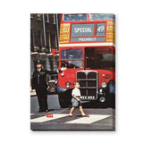 Vintage London Bus Retro Wall Art – Piccadilly Street Photograph