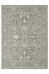 Vintage Modern Area Rug – Dark Green