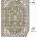 Vintage Modern Area Rug – Green – features