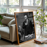 Retro Movie Scene Wall Décor Poster – Timeless Film Print for Home Decor