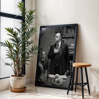 Retro Movie Scene Wall Décor Poster – Timeless Film Print for Home Decor
