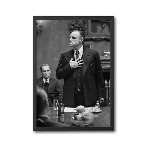 Retro Movie Scene Wall Décor Poster – Timeless Film Print for Home Decor