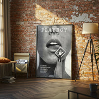 Retro Playboy Magazine Cover Home Art Décor Poster Print