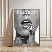 Retro Playboy Magazine Cover Home Art Décor Poster Print