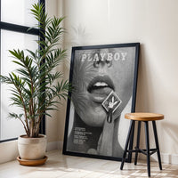 Retro Playboy Magazine Cover Home Art Décor Poster Print