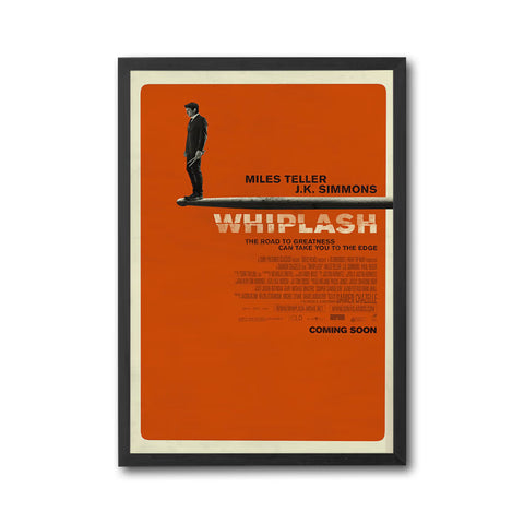 Whiplash Heritage Film Décor Poster - Timeless Movie Collectible Print - Wall Poster for Home Decor & Holiday Gift