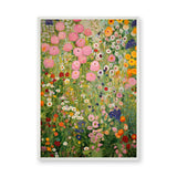 Wildflower Meadow Botanical Wall Art – Colorful Painted Floral Field