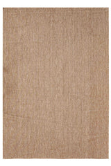Woven Boho Area Rug – Brown