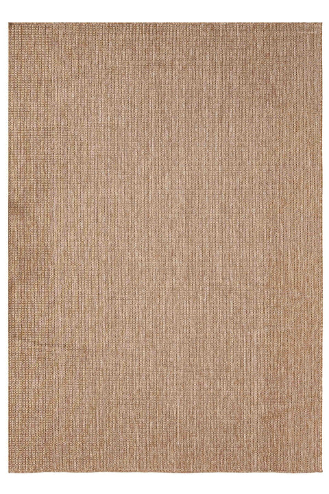 Woven Boho Area Rug – Brown