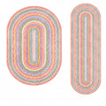Woven-Look Modern Runner Rug – Multicolor 2