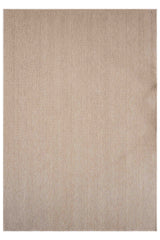 Woven Stripe Scandinavian Kitchen Rug – Beige