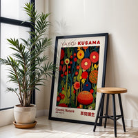 Yayoi Kusama Cosmic Nature Tokyo '21 Print – Aesthetic Floral Home Art