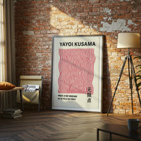 Yayoi Kusama Musée d'Art Moderne de Paris Décor Poster – Simple Wall Poster